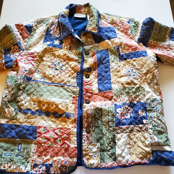 Petite Quilt Patterend Jacket - Picture 2 of 5